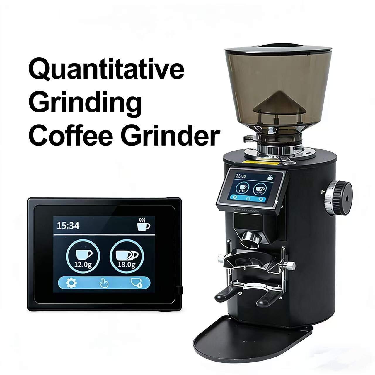 Coffee Grinder Burr Flat - 64mm Titanyum Düz Bıçaklı Profesyonel Ticari