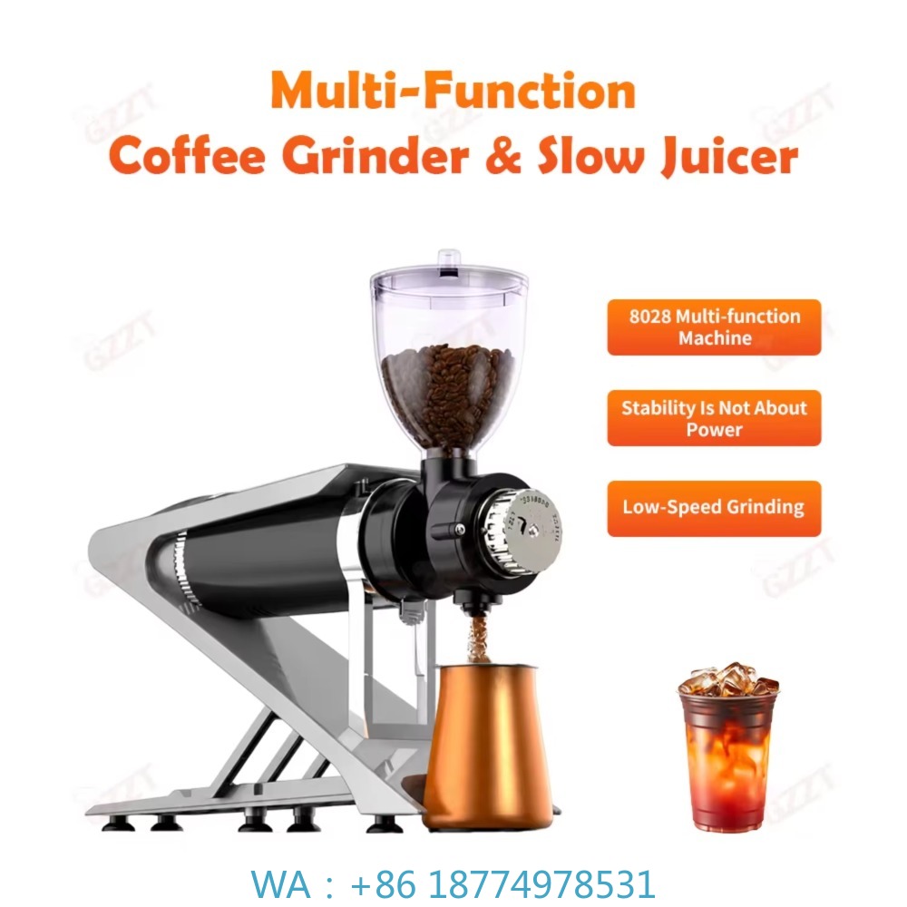Coffee Grinder Burr Flat - Düşük Hızlı Çekirdek Sıkacağı 2'si 1