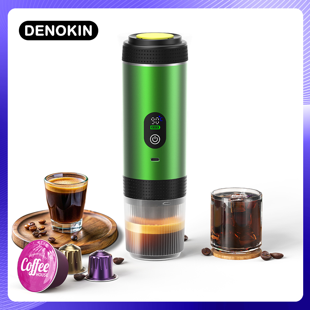 Coffee Equipment Camping - DENOKIN 3'ü 1 arada Kapsül Kahve