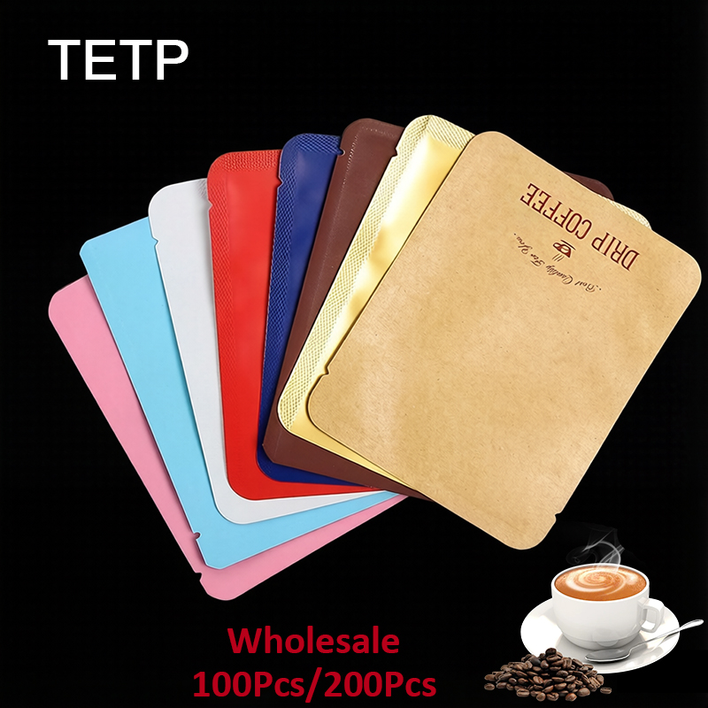 Coffee Equipment Bag - TETP 100 Adet/200 Adet Damla Kahve