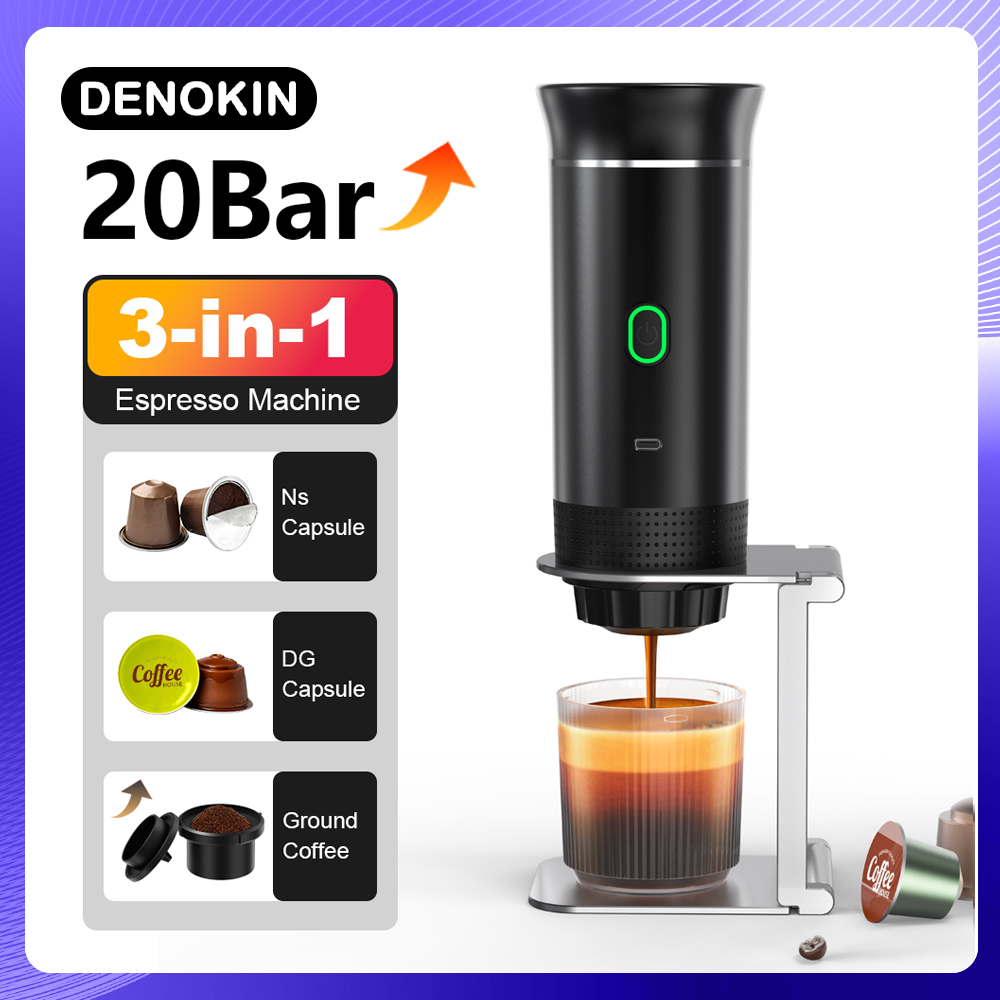 Coffee Equipment Camping - Kablosuz Elektrikli Taşınabilir Espresso Kahve Makinesi
